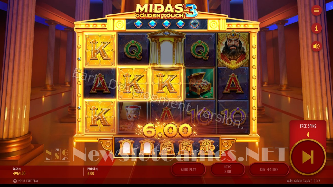 Midas Golden Touch 3 Slot Slot Image in Demo - pic. 12