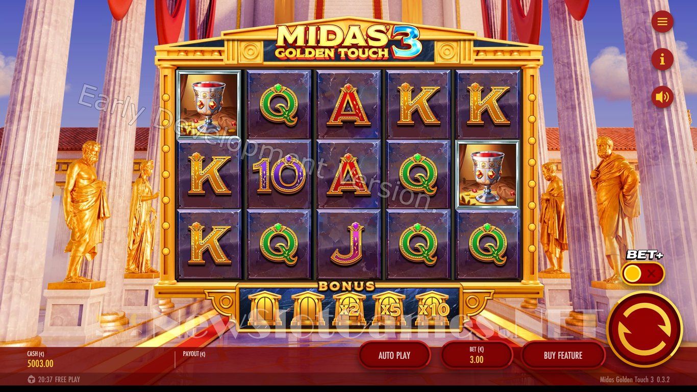 Midas Golden Touch 3 Slot Slot Image in Demo - pic. 2