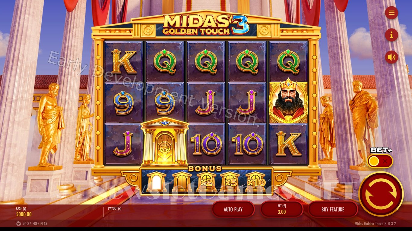 Midas Golden Touch 3 Slot Slot Image in Demo - pic. 3