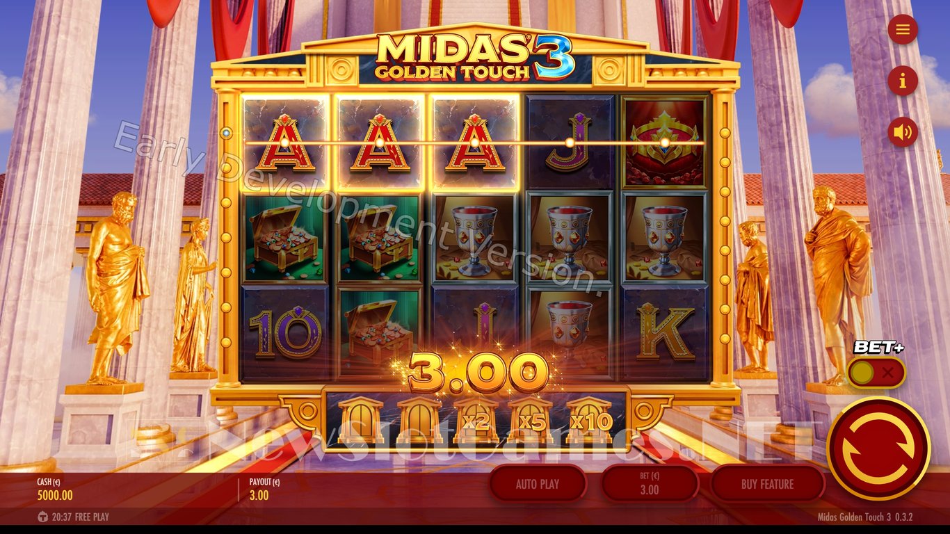 Midas Golden Touch 3 Slot Slot Image in Demo - pic. 4