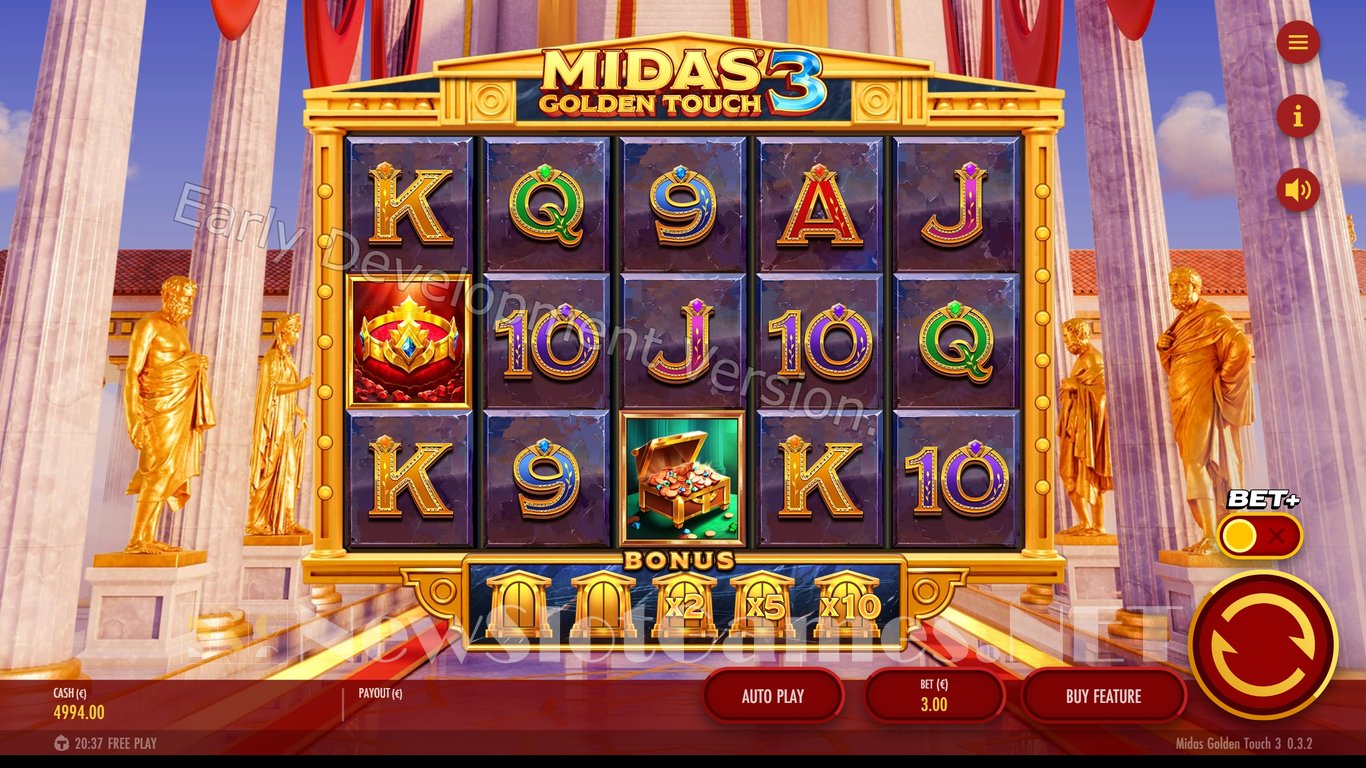 Midas Golden Touch 3 Slot Slot Image in Demo - pic. 5