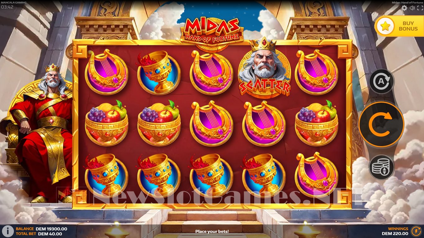 Midas Hand of Fortune Slot Slot Image in Demo - pic. 3