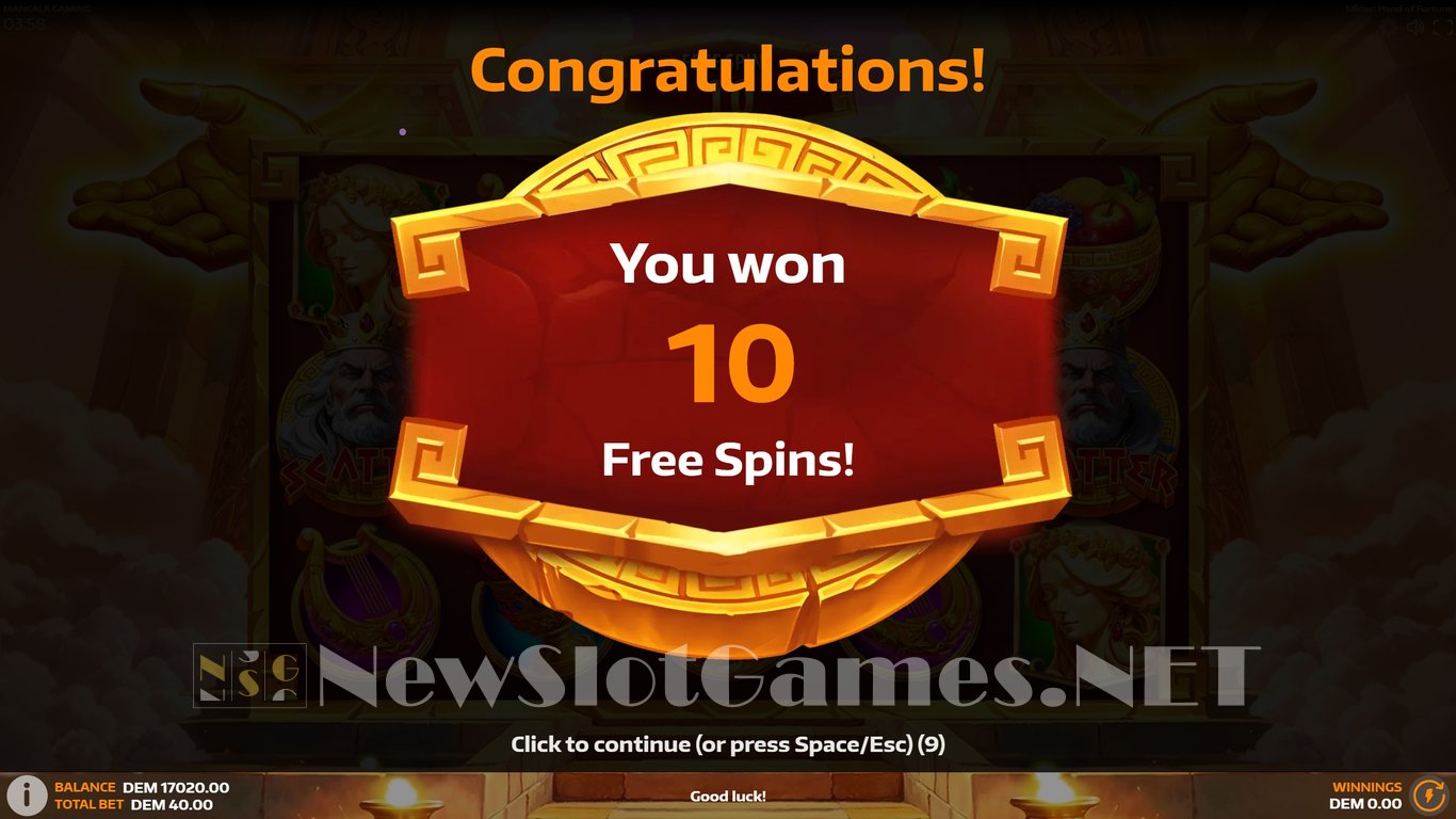 Midas Hand of Fortune Slot Slot Image in Demo - pic. 5