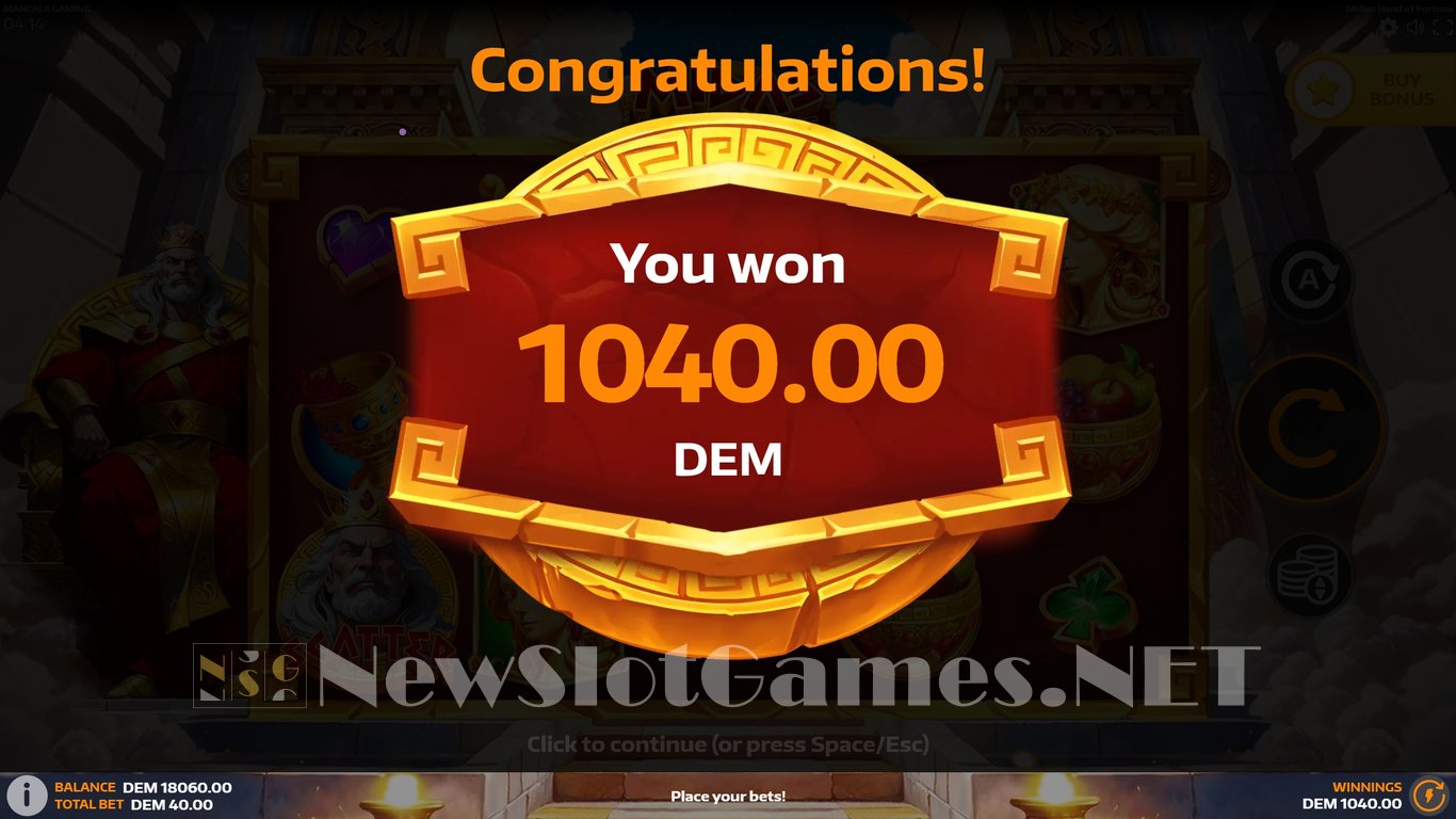 Midas Hand of Fortune Slot Slot Image in Demo - pic. 9