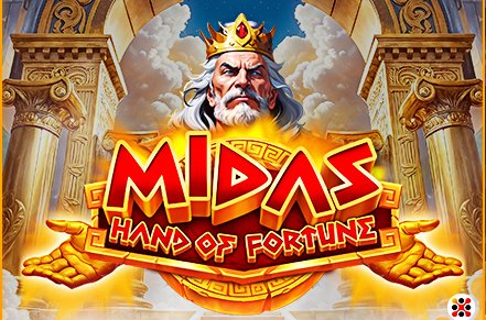Midas Hand of Fortune Slot Logo