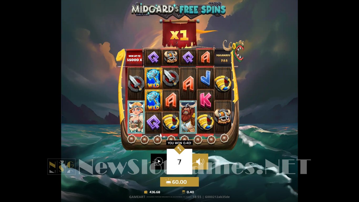 Midgards Fortune Megaways Slot Slot Image in Demo - pic. 12