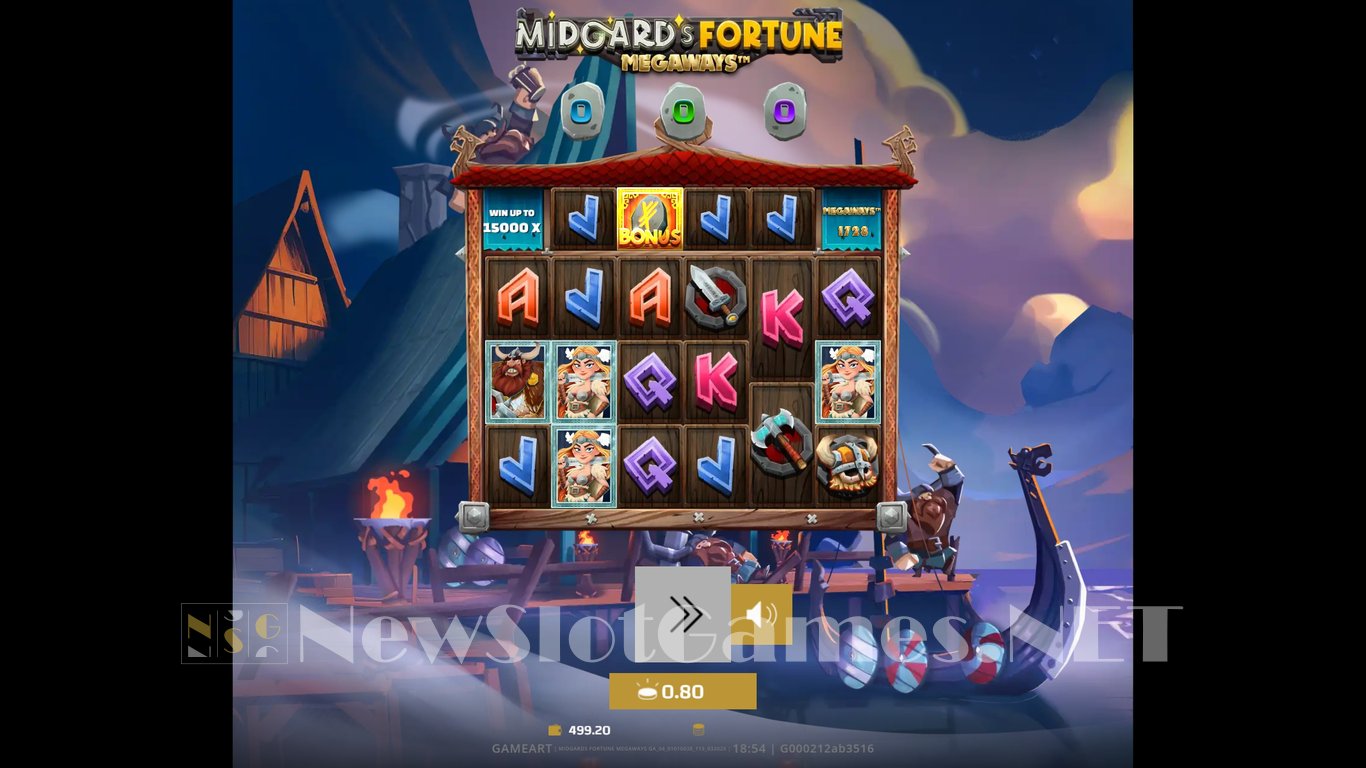 Midgards Fortune Megaways Slot Slot Image in Demo - pic. 2
