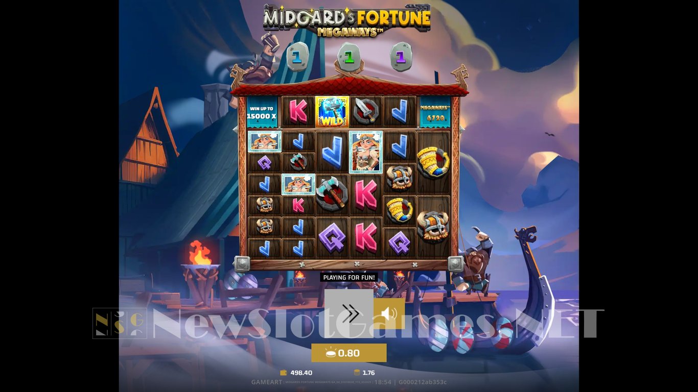 Midgards Fortune Megaways Slot Slot Image in Demo - pic. 3