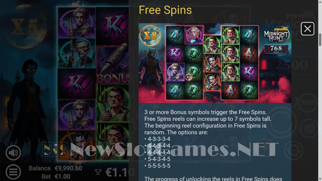 Midnight Hunt Slot Slot Image in Demo - pic. 8