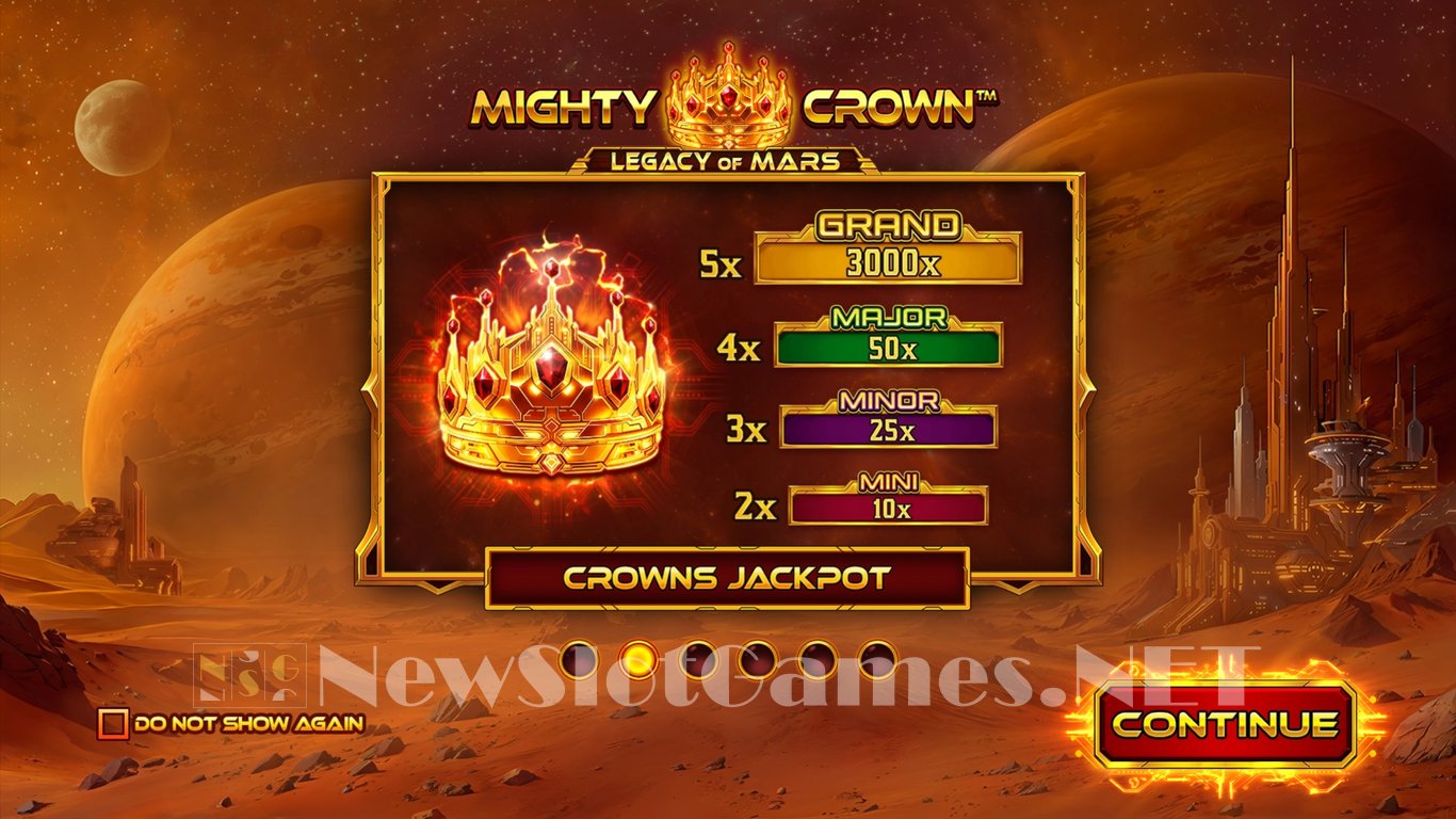 Mighty Crown Legacy of Mars Slot Demo Image