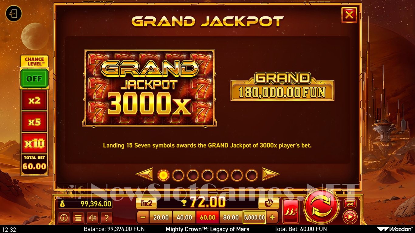 Mighty Crown Legacy of Mars Slot Slot Image in Demo - pic. 6