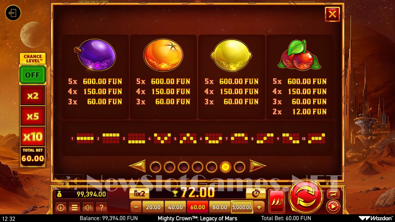 Mighty Crown Legacy of Mars Slot Slot Image in Demo - pic. 9