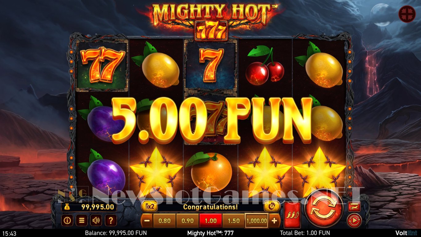 Mighty Hot 777 Slot Slot Image in Demo - pic. 4