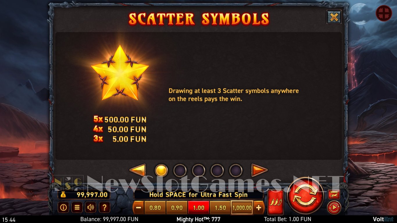 Mighty Hot 777 Slot Slot Image in Demo - pic. 6