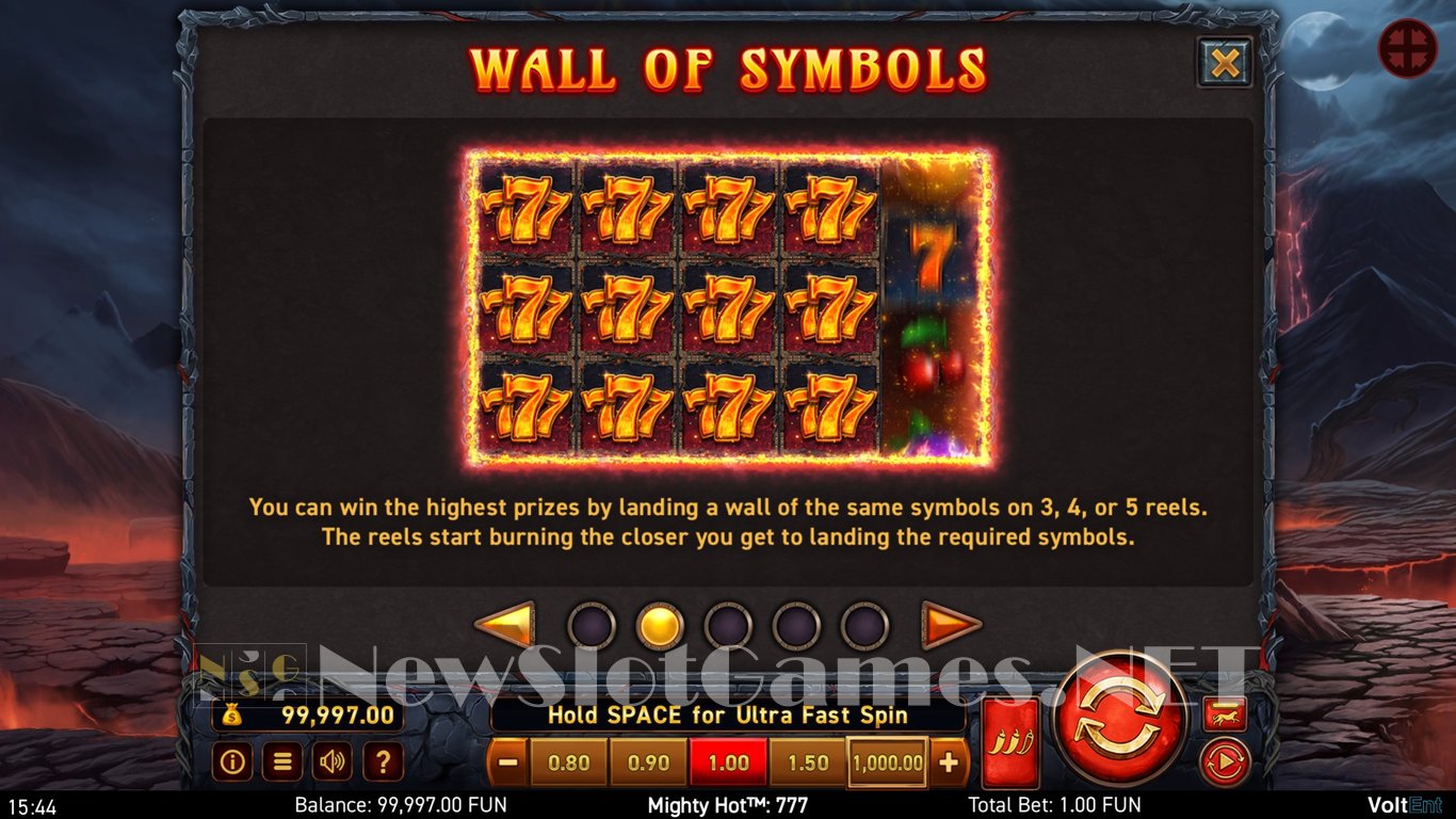 Mighty Hot 777 Slot Slot Image in Demo - pic. 7