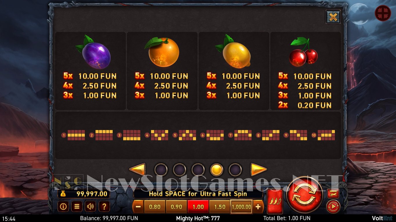 Mighty Hot 777 Slot Slot Image in Demo - pic. 9