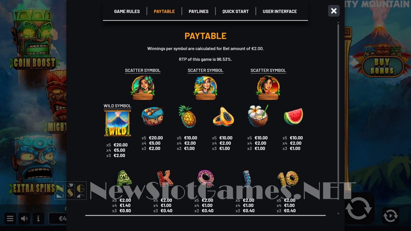 Mighty Mountain Slot Slot Image in Demo - pic. 15