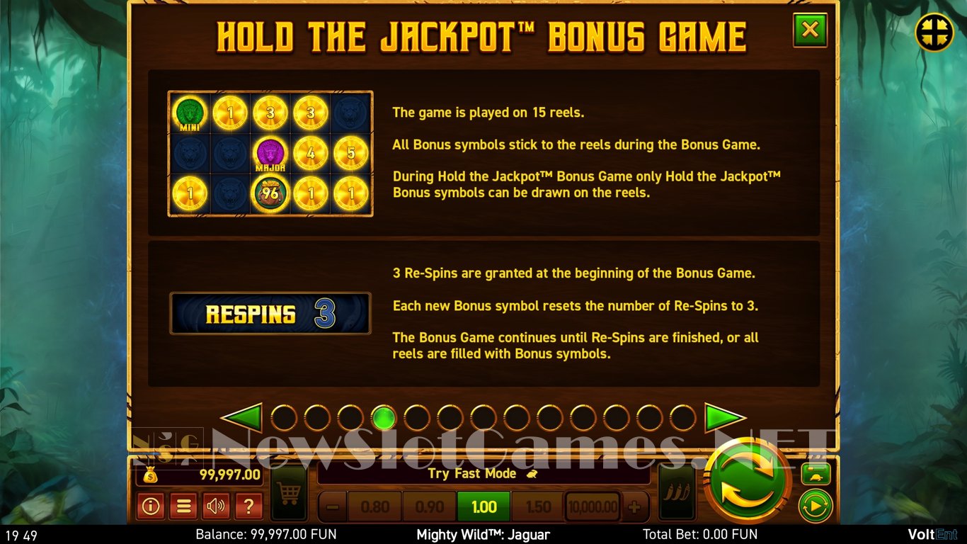 Mighty Wild Jaguar Slot Slot Image in Demo - pic. 10