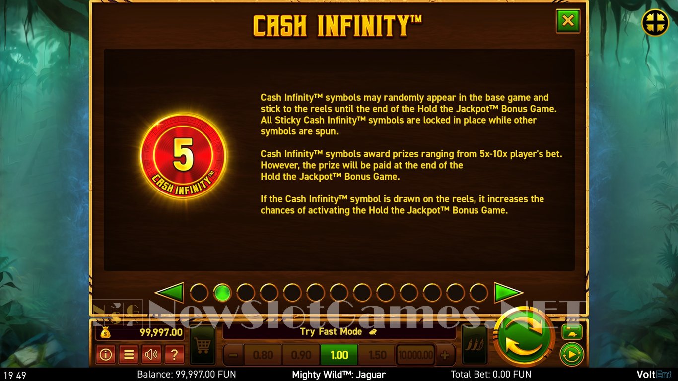 Mighty Wild Jaguar Slot Slot Image in Demo - pic. 8