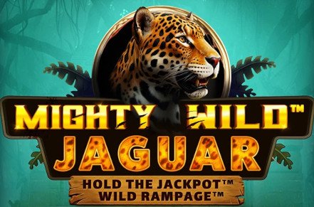 Mighty Wild Jaguar Slot Logo