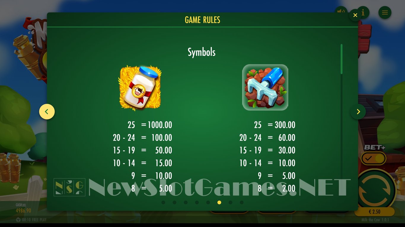 Milk The Cow Slot Slot Image in Demo - pic. 10