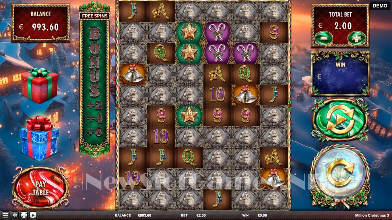 Million Christmas 3 Slot Slot Image in Demo - pic. 3