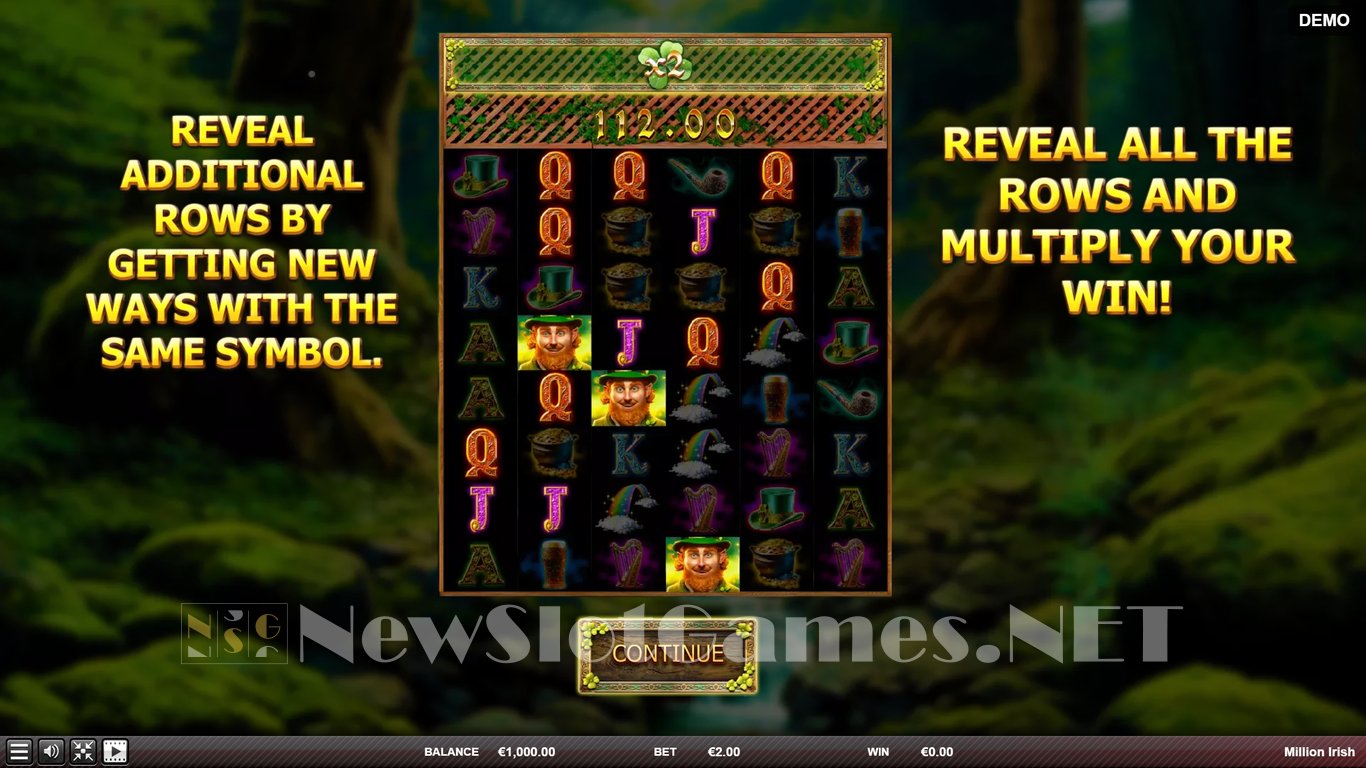 Million Irish Slot Demo Image
