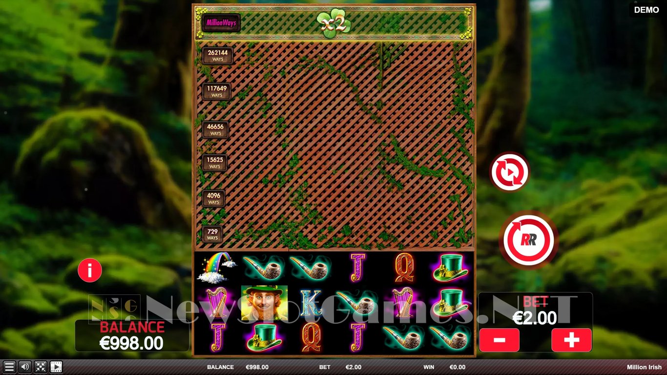 Million Irish Slot Slot Image in Demo - pic. 2