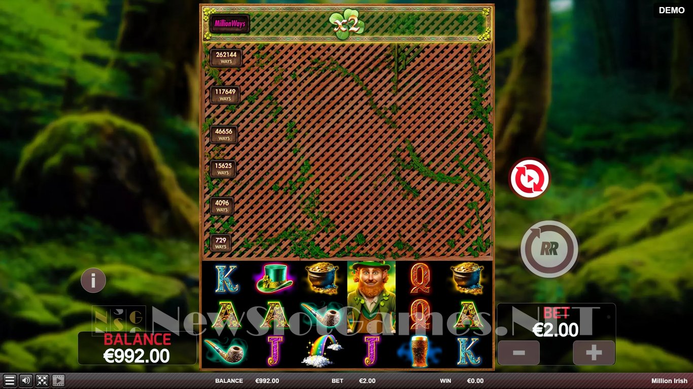 Million Irish Slot Slot Image in Demo - pic. 3