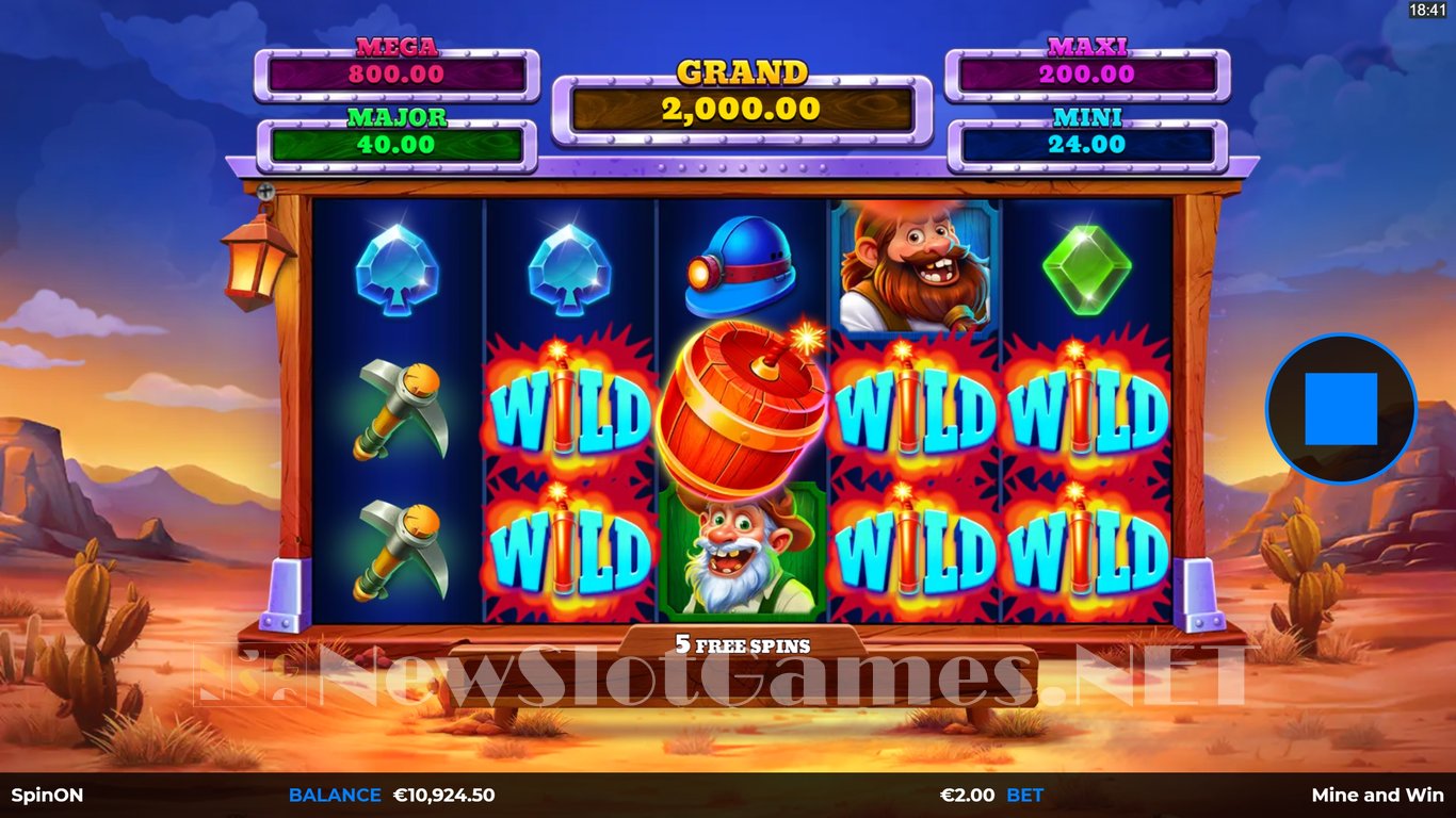 Mine And Win Slot Slot Image in Demo - pic. 11