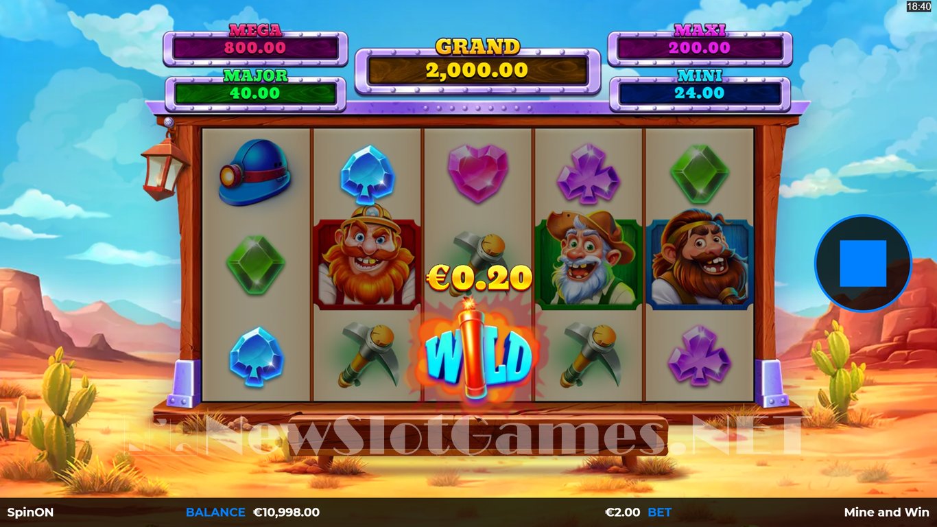 Mine And Win Slot Slot Image in Demo - pic. 2