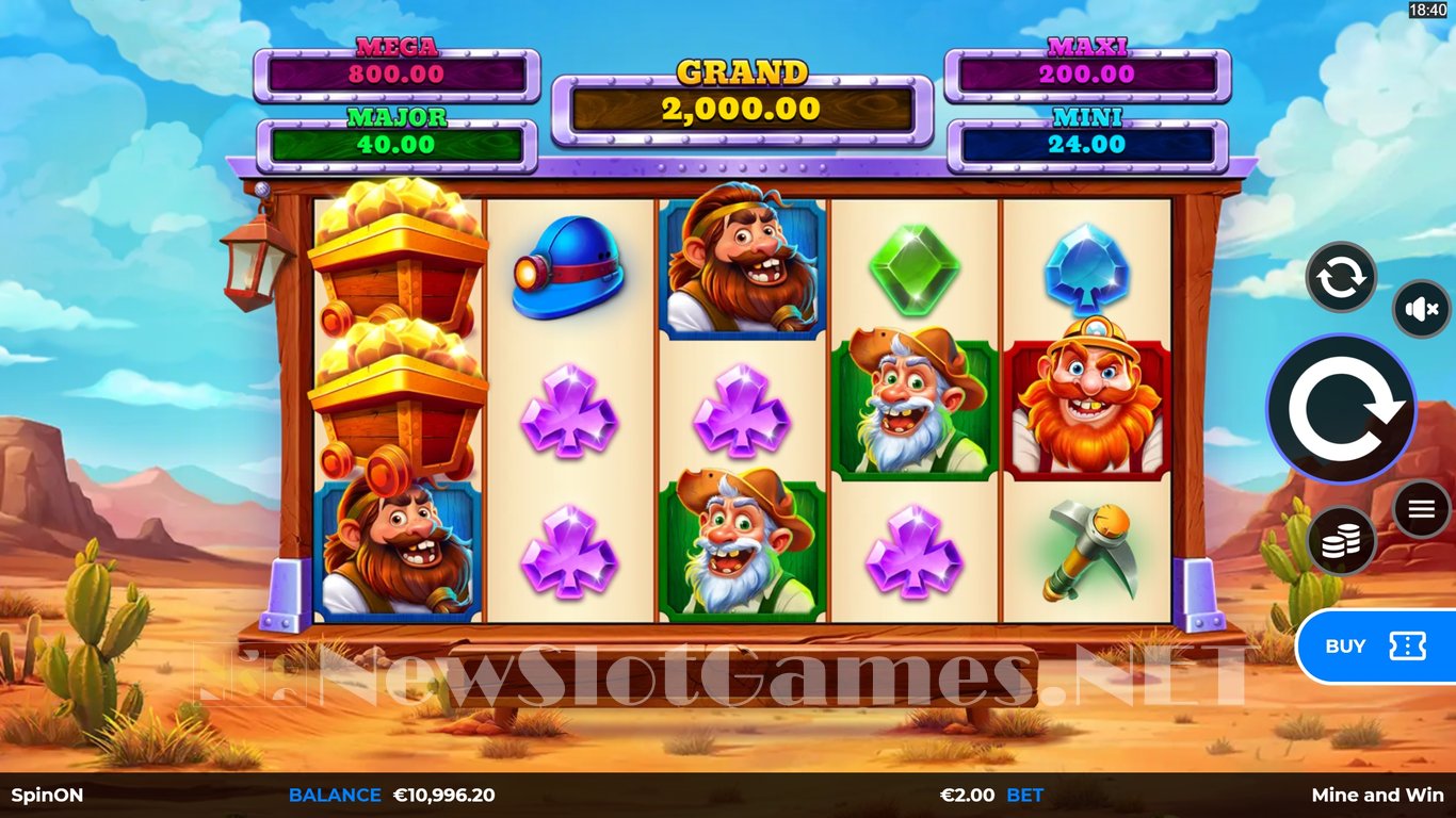 Mine And Win Slot Slot Image in Demo - pic. 3