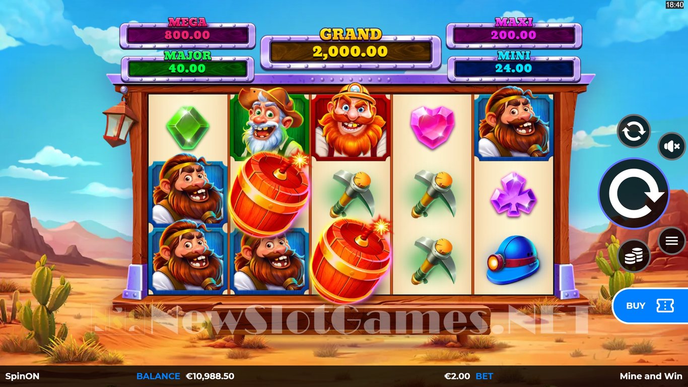 Mine And Win Slot Slot Image in Demo - pic. 5