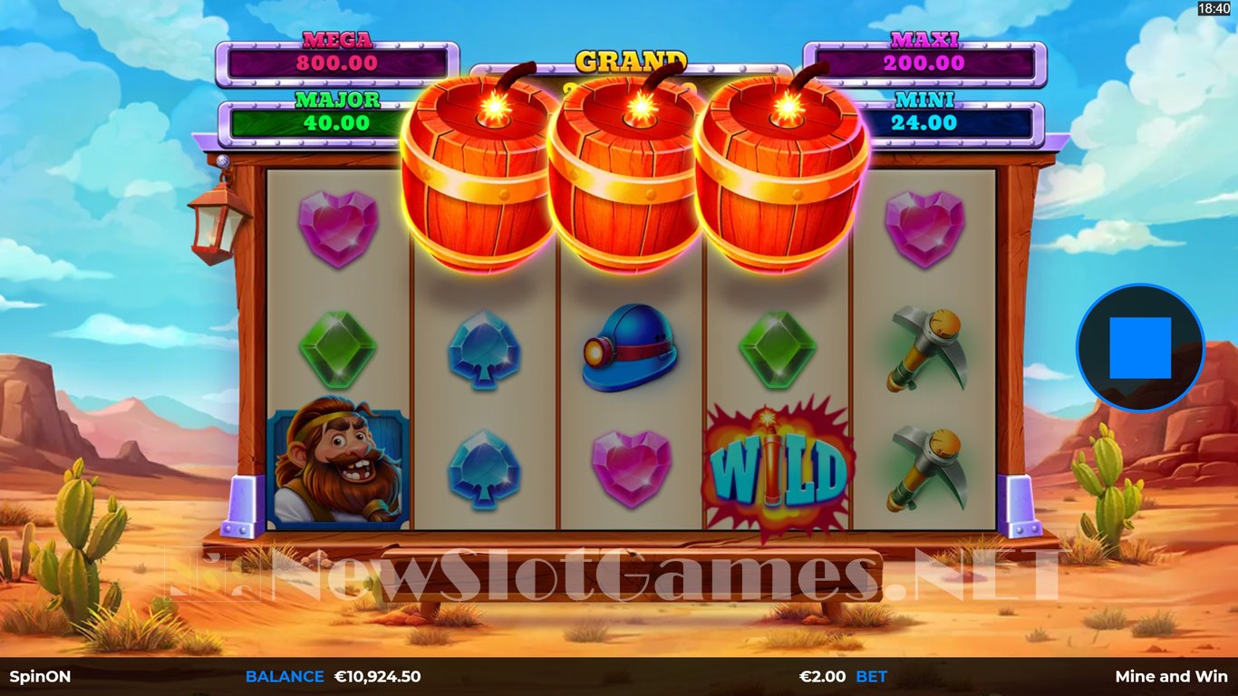 Mine And Win Slot Slot Image in Demo - pic. 7