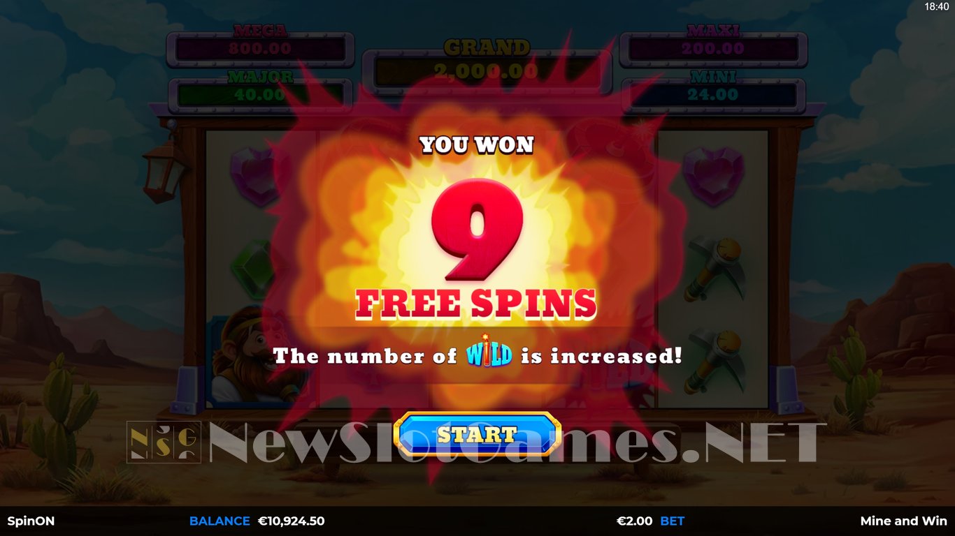 Mine And Win Slot Slot Image in Demo - pic. 8