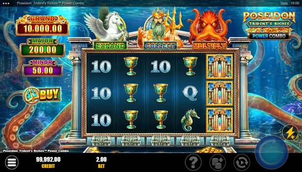 Poseidon Tridents Riches Power Combo Slot Review & Demo by