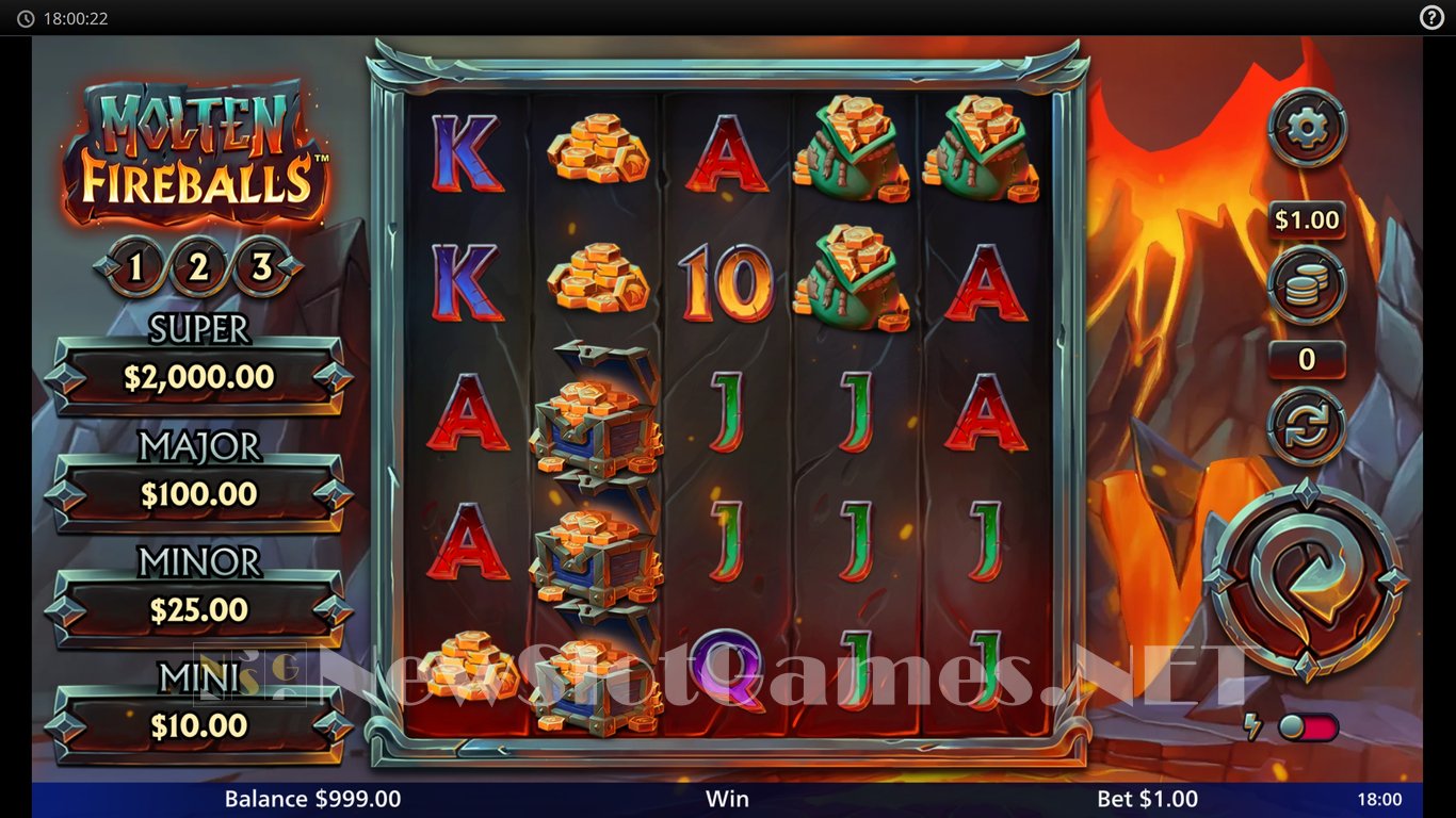 Molten Fireballs Slot Slot Image in Demo - pic. 2