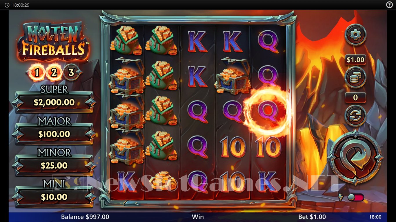 Molten Fireballs Slot Slot Image in Demo - pic. 4