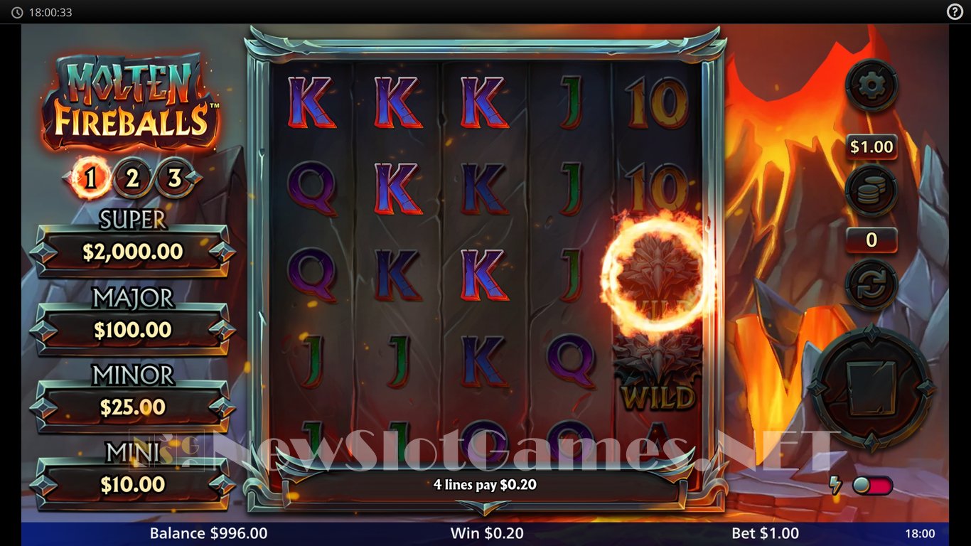 Molten Fireballs Slot Slot Image in Demo - pic. 5
