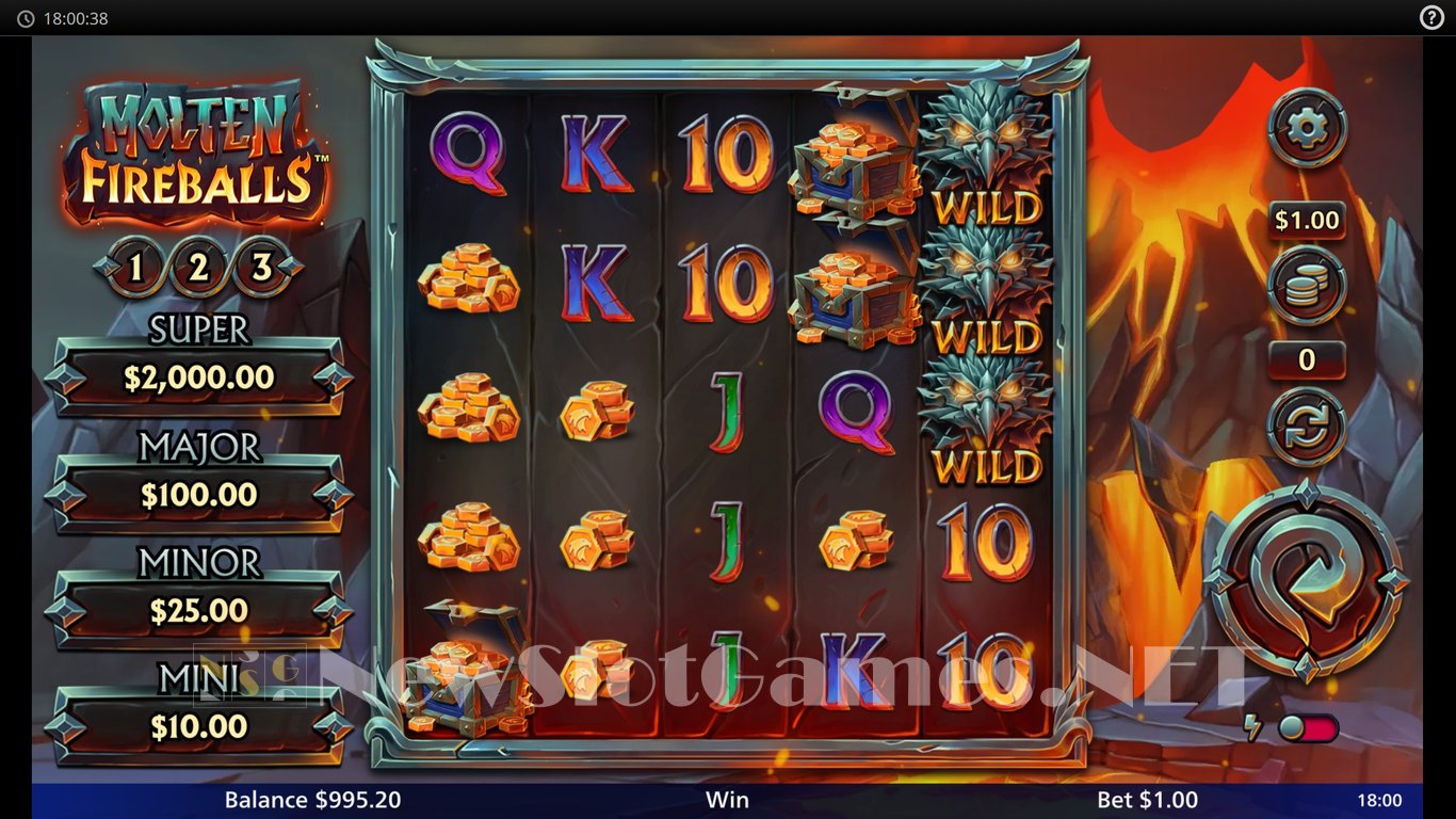 Molten Fireballs Slot Slot Image in Demo - pic. 6