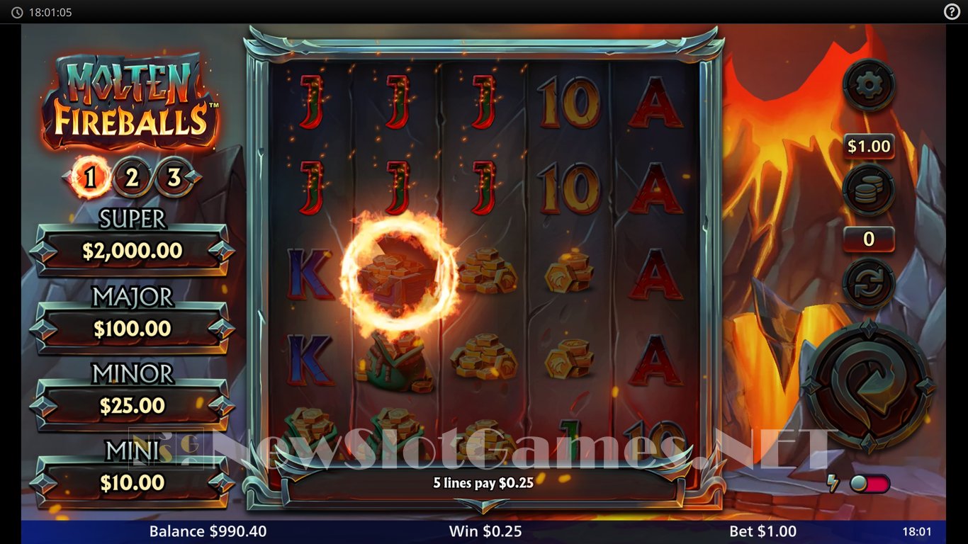 Molten Fireballs Slot Slot Image in Demo - pic. 7