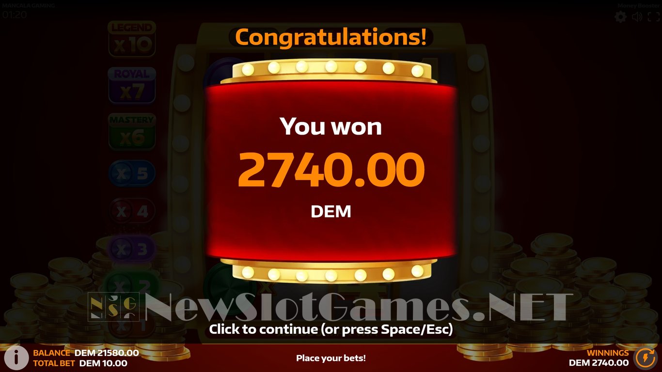 Money Booster Slot Slot Image in Demo - pic. 9