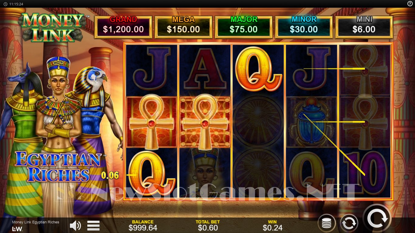 Money Link Egyptian Riches Slot Demo Image