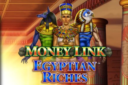 Money Link Egyptian Riches Slot Logo