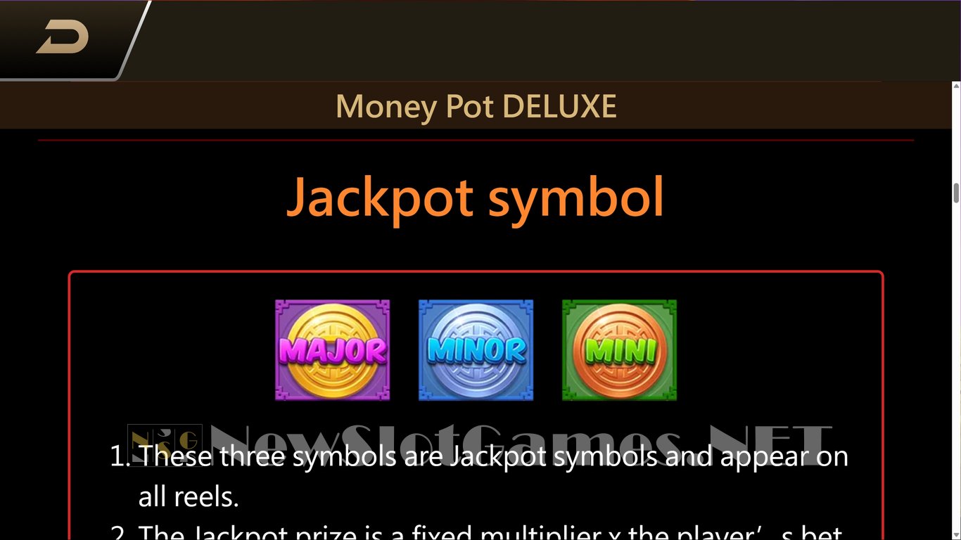 Money Pot Deluxe Slot Slot Image in Demo - pic. 5