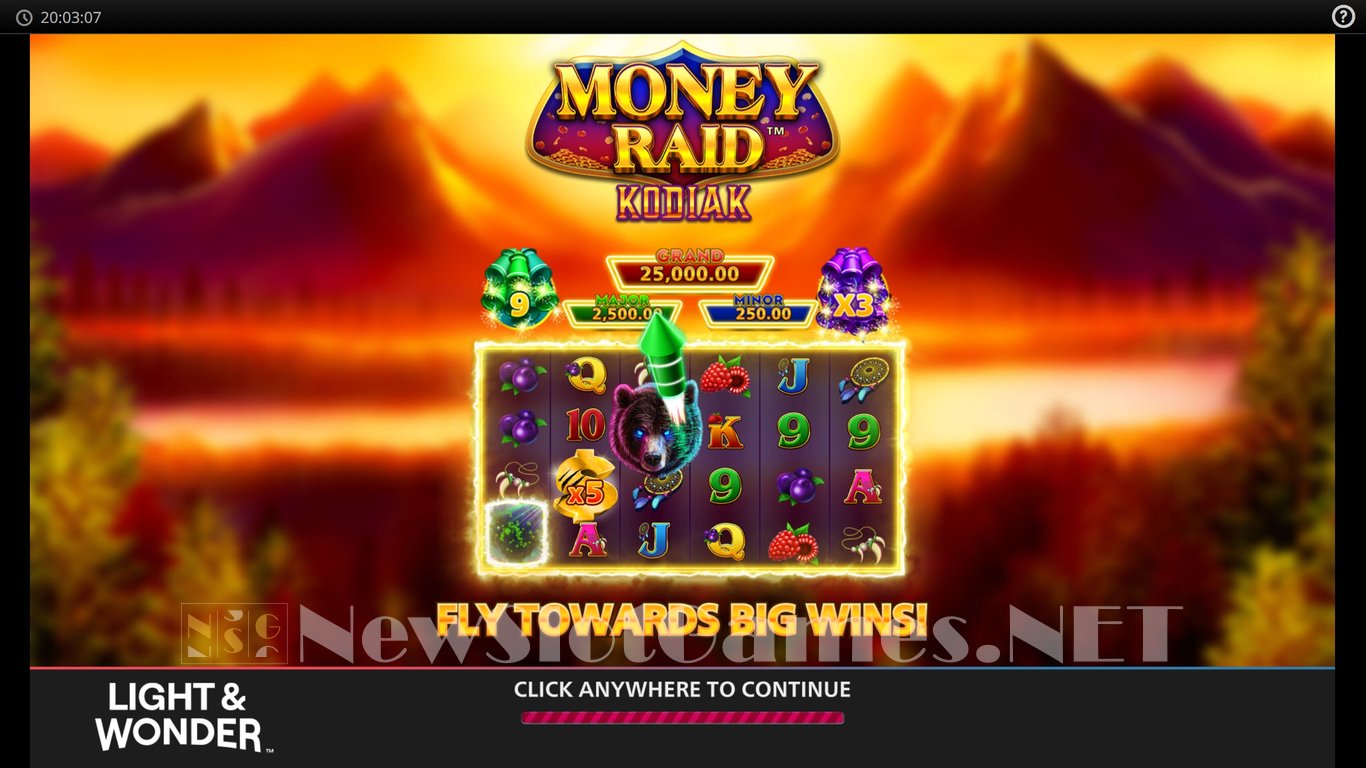 Money Raid Kodiak Slot Demo Image