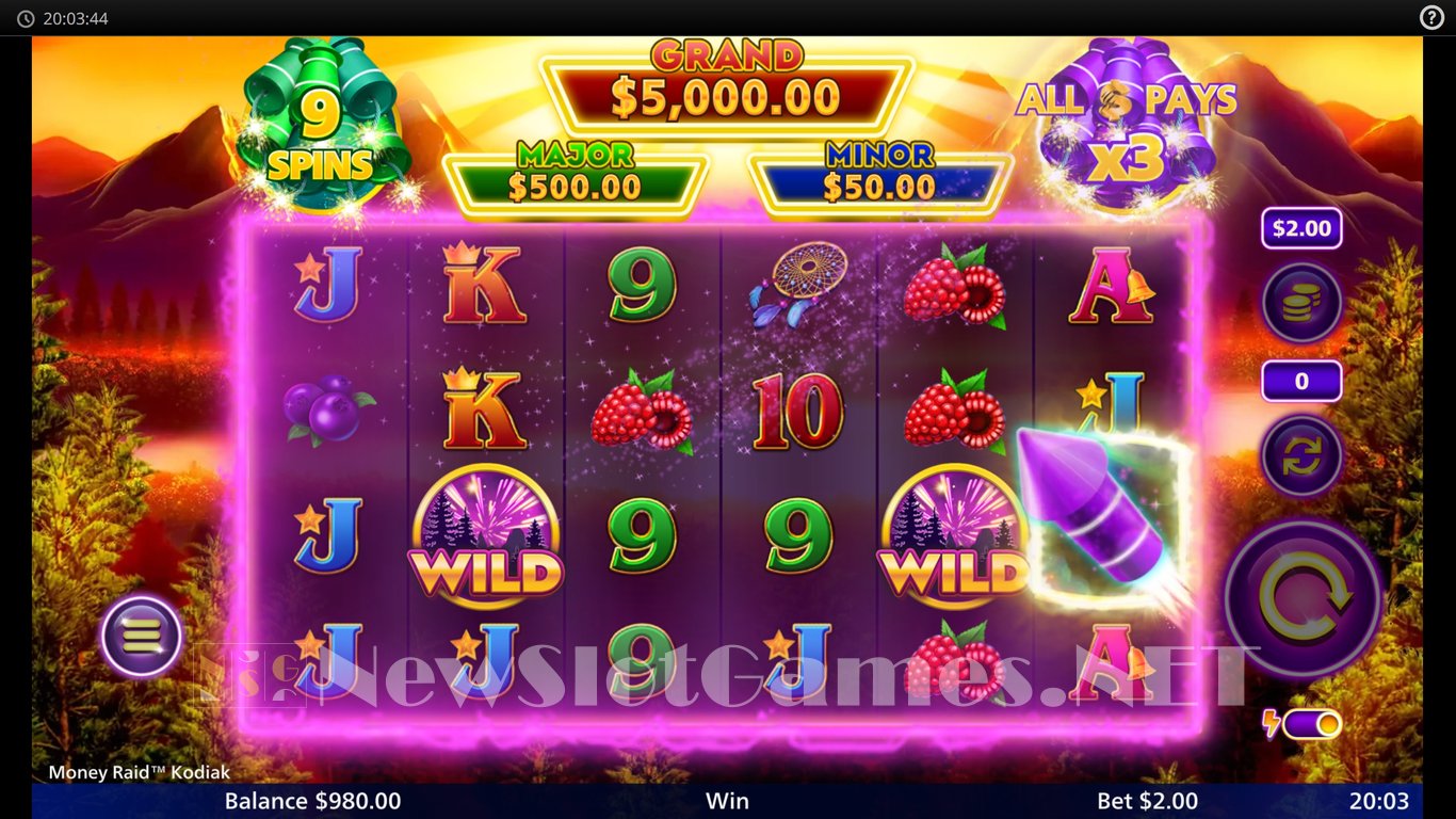 Money Raid Kodiak Slot Slot Image in Demo - pic. 5