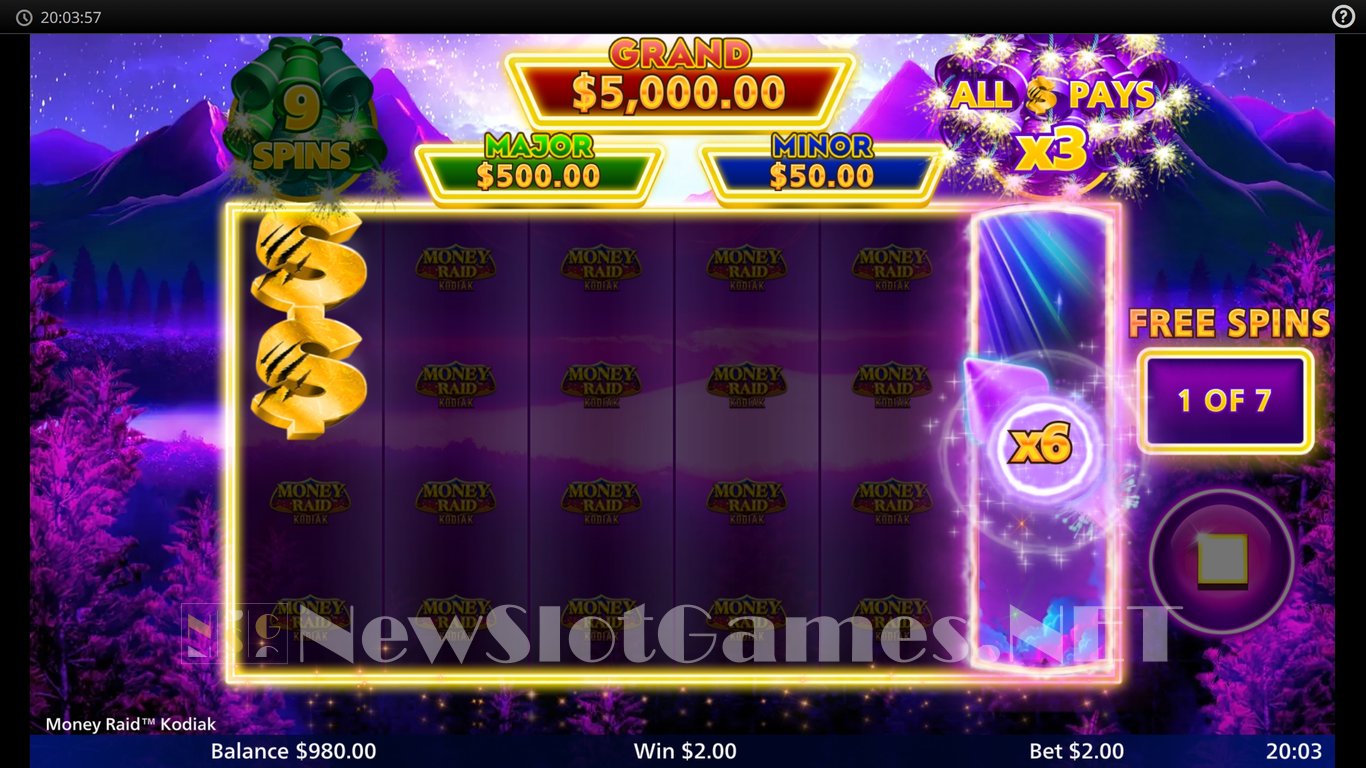 Money Raid Kodiak Slot Slot Image in Demo - pic. 8