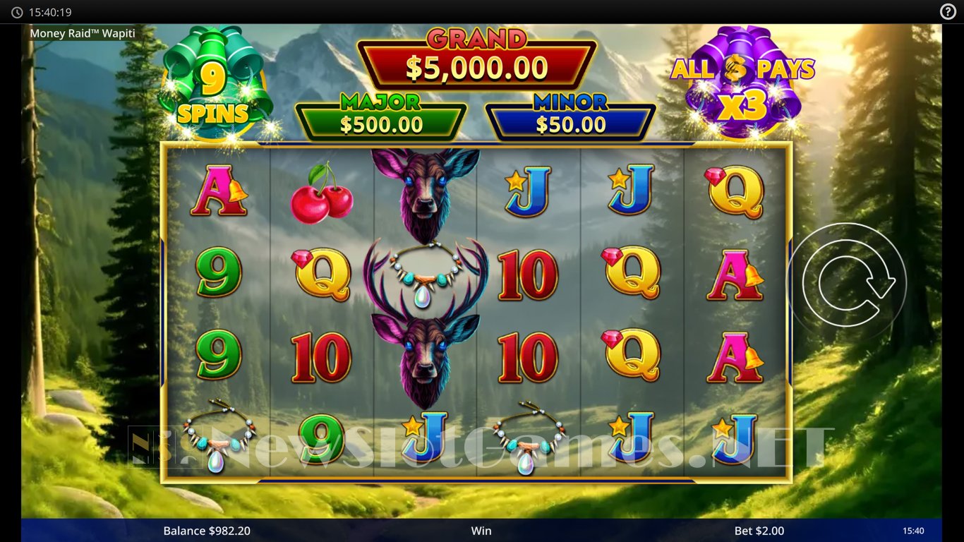 Money Raid Wapiti Slot Slot Image in Demo - pic. 4