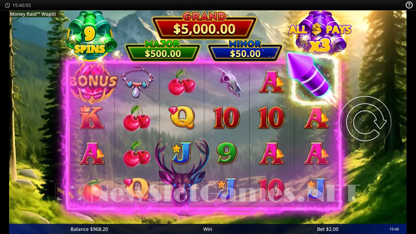 Money Raid Wapiti Slot Slot Image in Demo - pic. 5